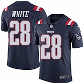 Nike Men & Women & Youth Patriots 28 James White Navy Blue Color Rush Limited Jersey,baseball caps,new era cap wholesale,wholesale hats